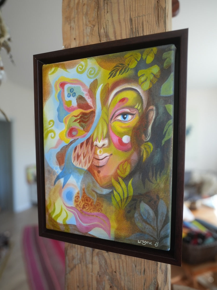 Wandlung – exklusives Original-Kunstwerk (inkl. Rahmung)