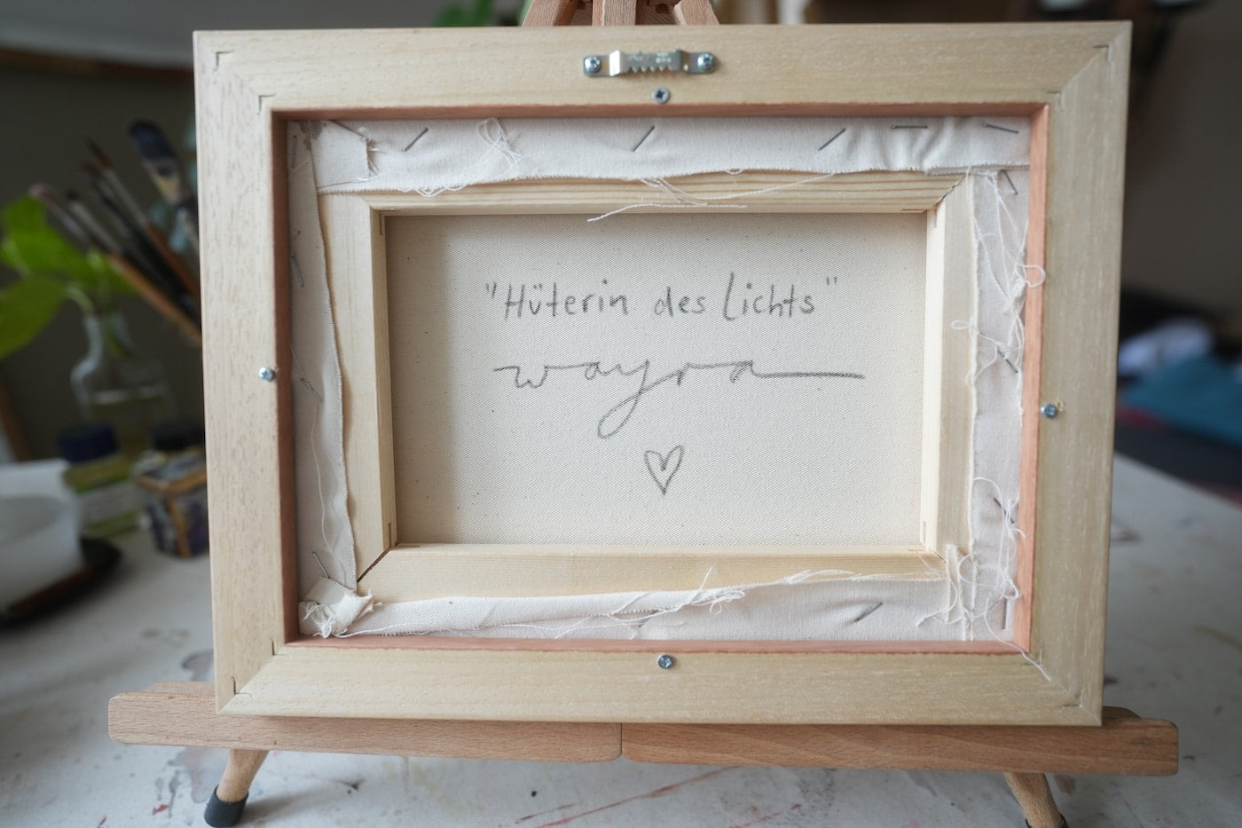 Die Hüterin des Lichts – exklusives Original-Kunstwerk (inkl. Rahmung)