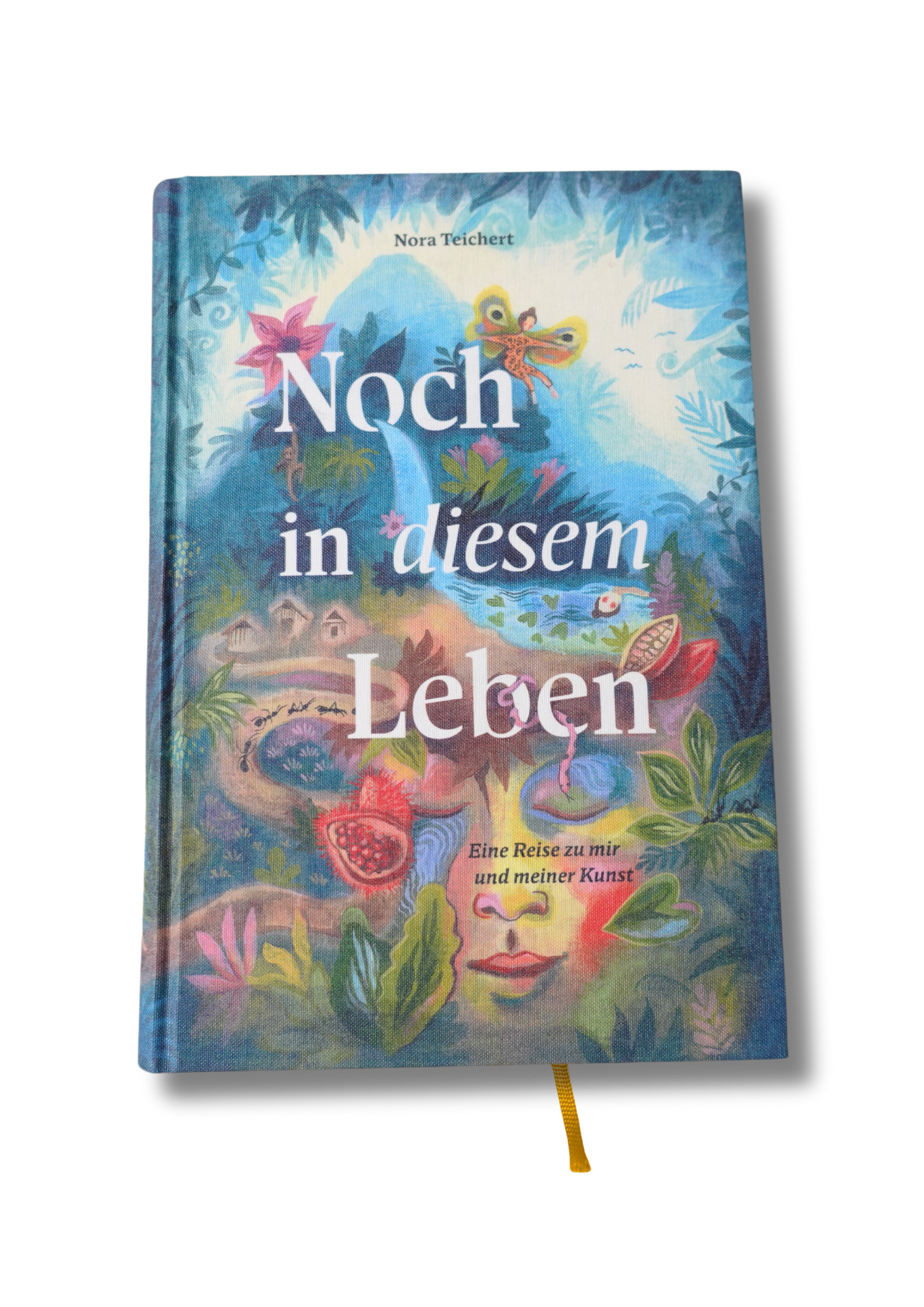 Buchcover „Noch in diesem Leben – Eine Reise zu mir und meiner Kunst“ von Nora Teichert