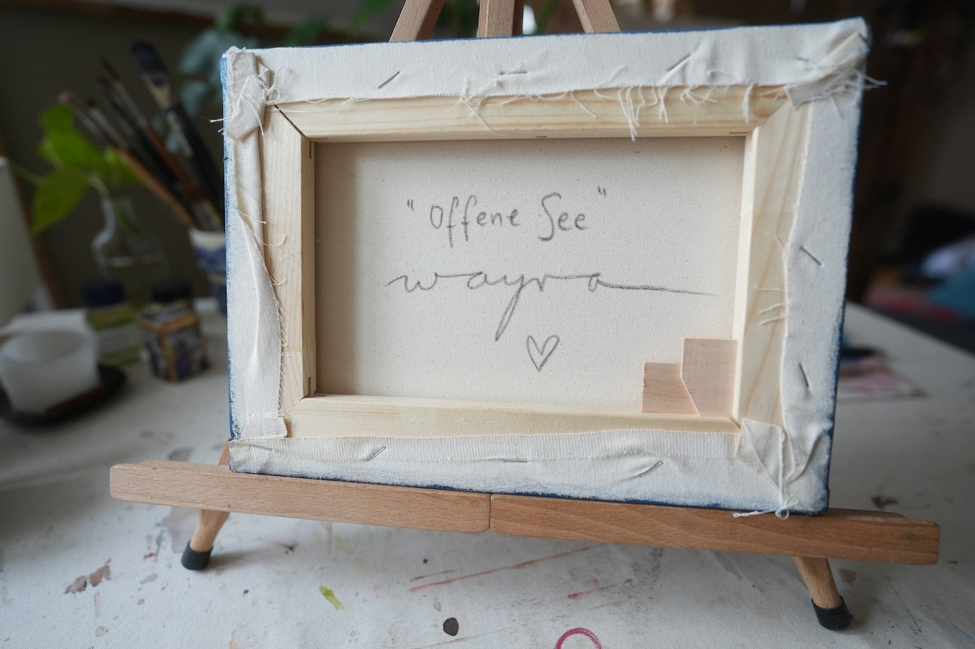 Offene See – exklusives Original-Kunstwerk (inkl. Rahmung)