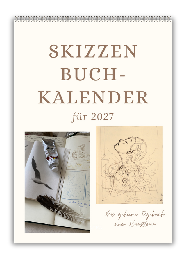 Entdecke den neuen Kunstkalender für 2027 mit spiritueller Kunst von Wayra Arts