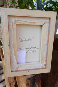 Schutz – exklusives Original-Kunstwerk (inkl. Rahmung)