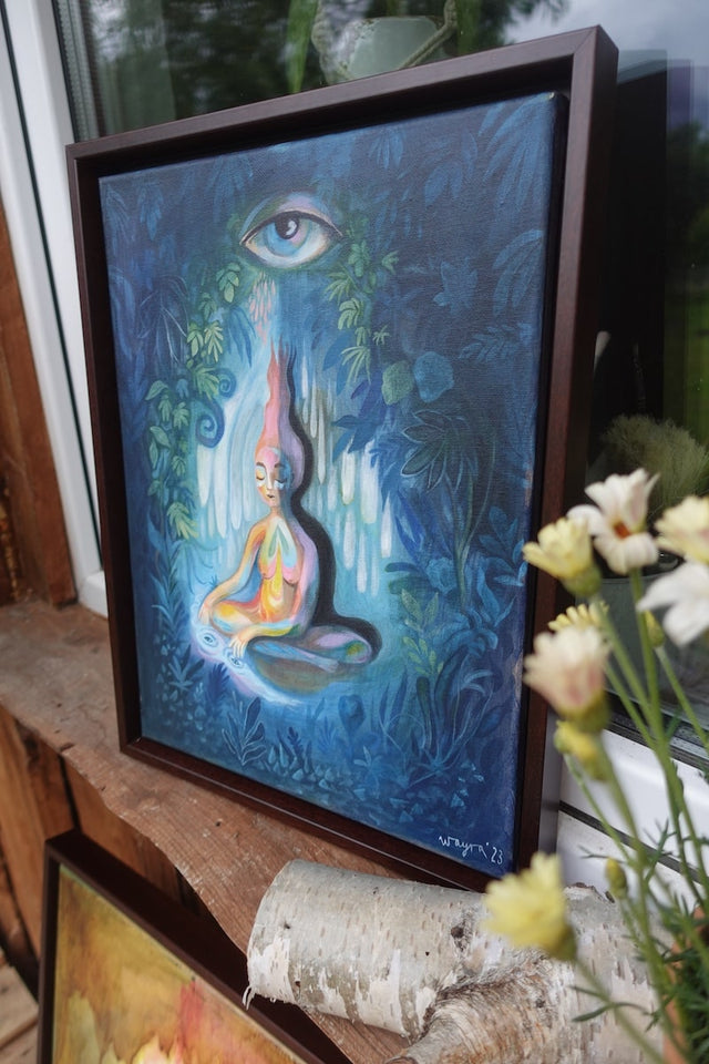 Gefühl – exklusives Original-Kunstwerk (inkl. Rahmung)