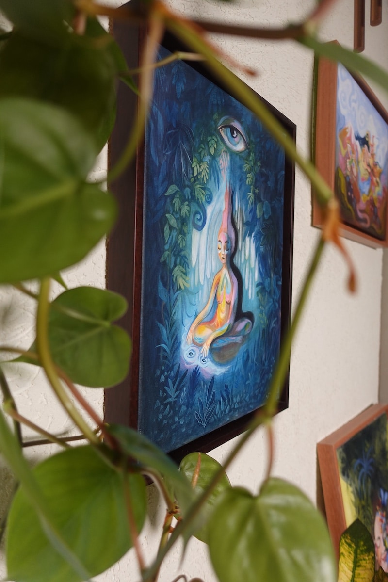 Gefühl – exklusives Original-Kunstwerk (inkl. Rahmung)