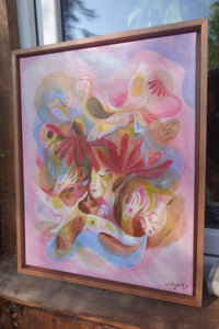 Freude – exklusives Original-Kunstwerk (inkl. Rahmung)