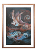 Fine-Art-Kunstdruck in einer kosmischen Traumlandschaft von Wayra Arts