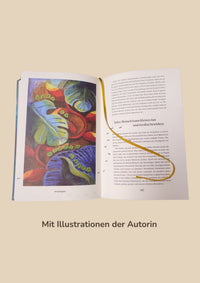 Einblick in das Buch „Noch in diesem Leben“ mit Texten und Illustrationen von Nora Teichert