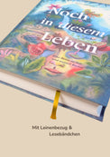 Einblick in das Buch „Noch in diesem Leben“ mit Texten und Illustrationen von Nora Teichert