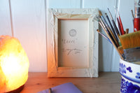 Leere – exklusives Original-Kunstwerk (inkl. Rahmung)