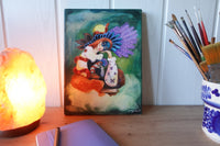 Leere – exklusives Original-Kunstwerk (inkl. Rahmung)